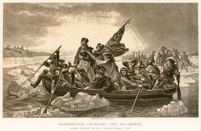 Washington cruzando el Delaware de English School