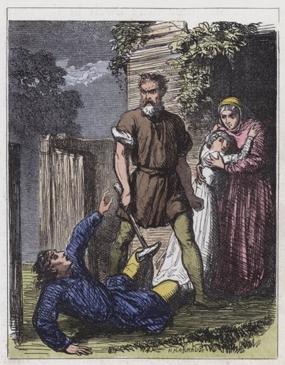 Wat Tyler y el recaudador de impuestos de English School