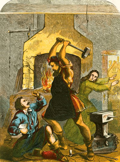Wat Tyler mata al recaudador de impuestos de English School