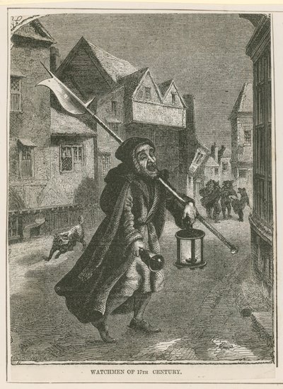 Vigilantes del siglo XVII de English School