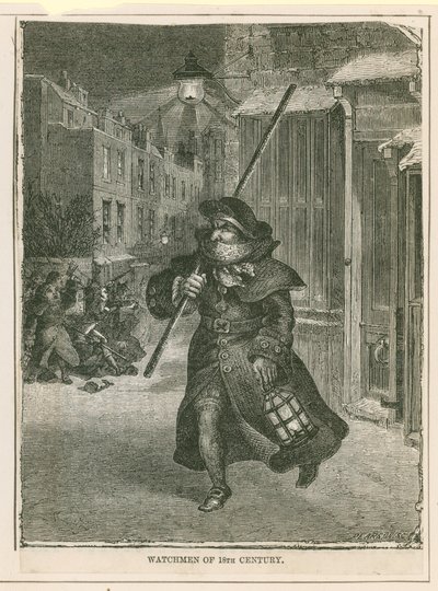 Vigilantes del siglo XVIII de English School