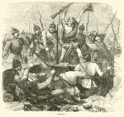 ¡Agua!, enero 1871 de English School