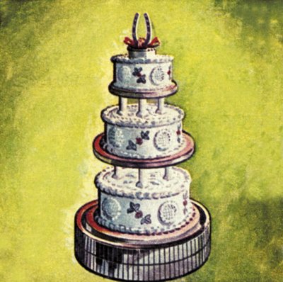 Pastel de bodas de English School