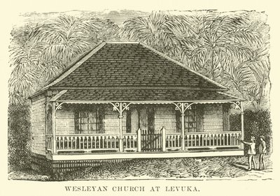 Iglesia Wesleyana en Levuka de English School