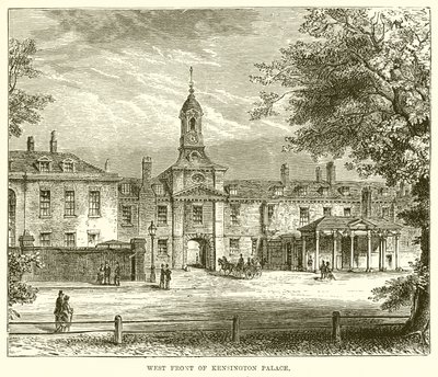 Fachada oeste del Palacio de Kensington de English School