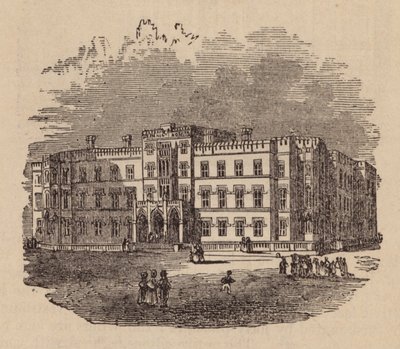 Hospital de Westminster (grabado) de English School