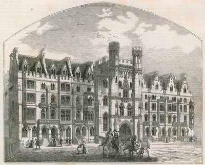 Mejoras en Westminster - Nuevas casas en el Broad Sanctuary de English School