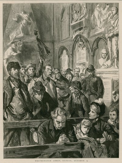 Abadía de Westminster, domingo, 23 de octubre de English School