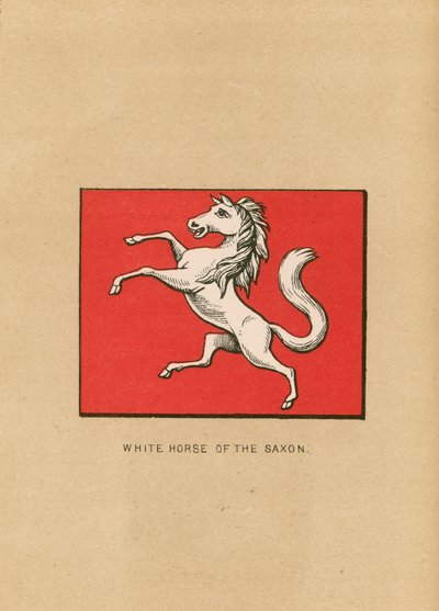 Caballo Blanco del Sajón de English School