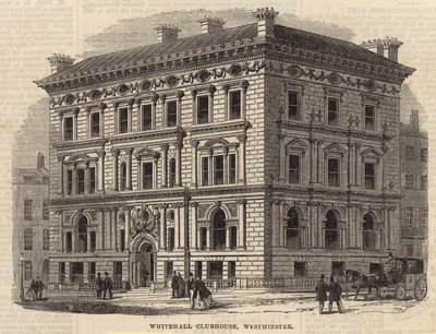 Whitehall Clubhouse, Westminster, Londres de English School