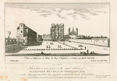 Whitehall en el siglo XVII de English School