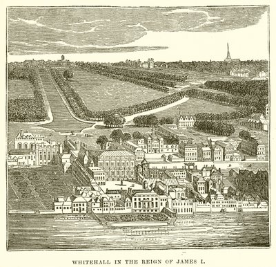 Whitehall en el reinado de Jacobo I de English School