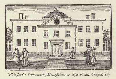 Tabernáculo de Whitfield, Moorfields, o Capilla de Spa Fields de English School