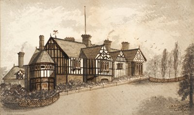 Mansión Wightwick de English School