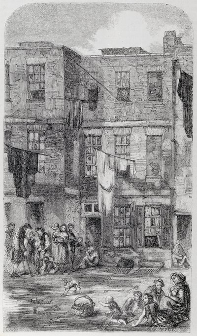 Wild Court, cerca de Great Wild Street, Drury Lane de English School