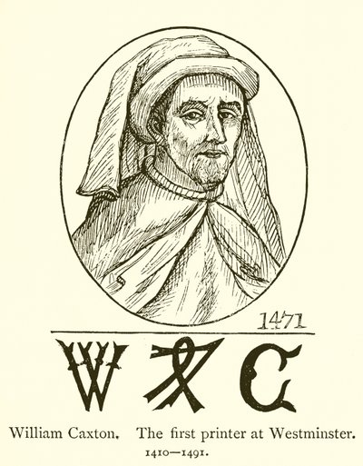 William Caxton, el primer impresor en Westminster de English School