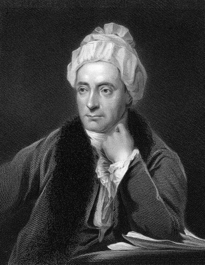 William Cowper, grabado por William Holl, c.1853 de English School