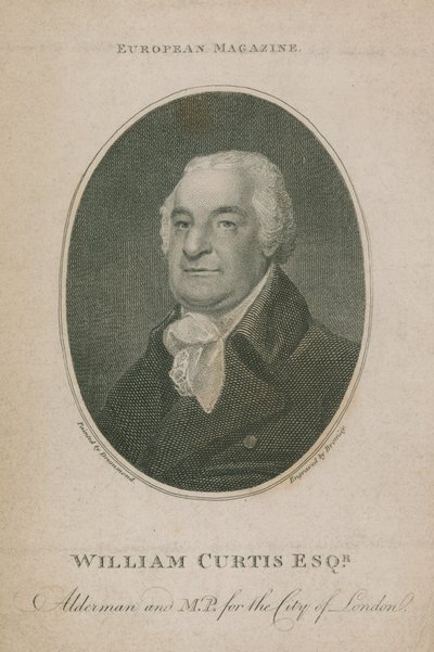 William Curtis, Concejal y MP de la Ciudad de Londres; Alcalde de Londres 1788 de English School