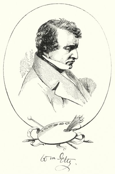 William Etty (grabado) de English School