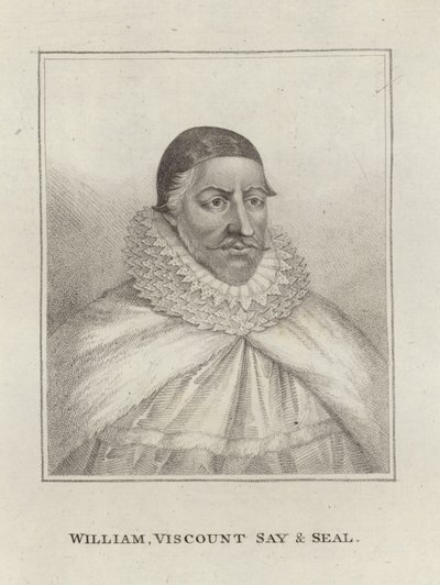 William Fiennes, 1er Vizconde Saye y Sele de English School