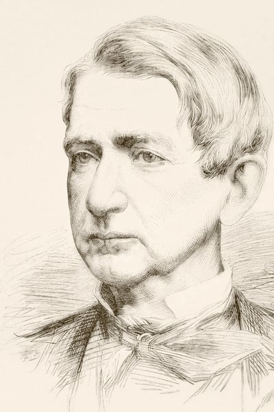 William Henry Seward, Sr. (litografía) de English School
