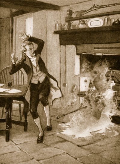El horno casero de William Herschel colapsa de English School
