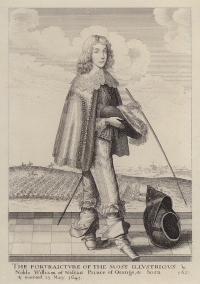 William II de Orange-Nassau, Príncipe de Orange de English School