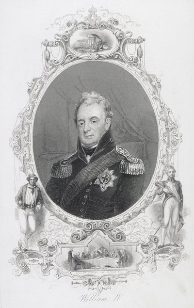 Guillermo IV (1765-1837) Rey de Gran Bretaña, Irlanda y Hannover de English School