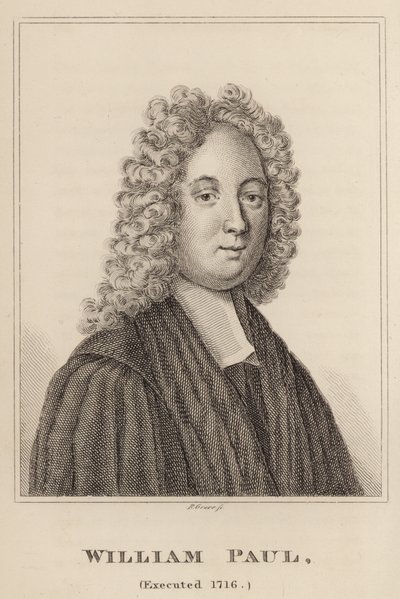 William Paul, Ejecutado 1716 de English School
