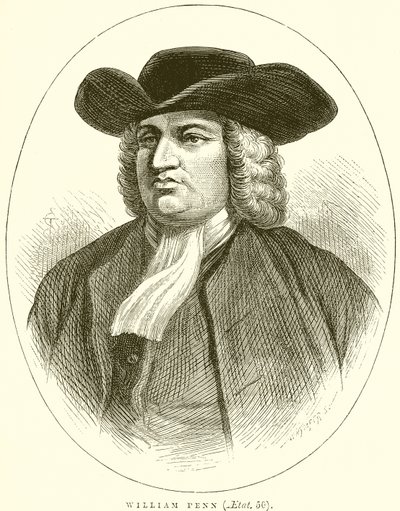 William Penn (Aetat. 50) de English School