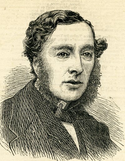 William Richard Annesley, 4º Conde Annesley (1830-74) Ilustración de The Graphic 22 de agosto de 1874 de English School