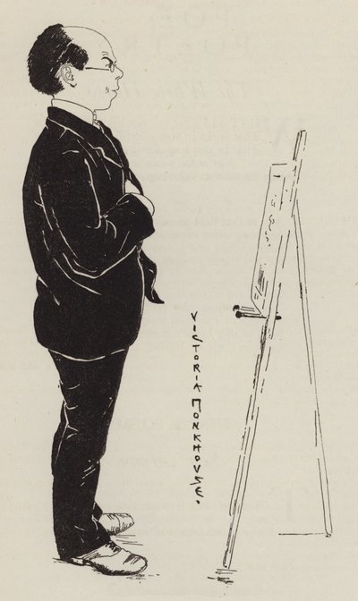 William Rothenstein (grabado) de English School