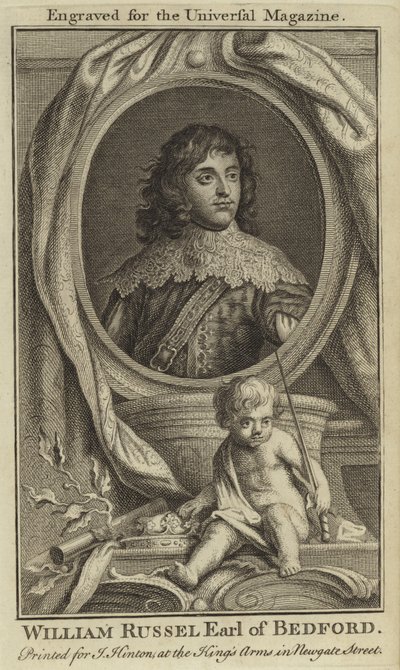 William Russel, Conde de Bedford de English School