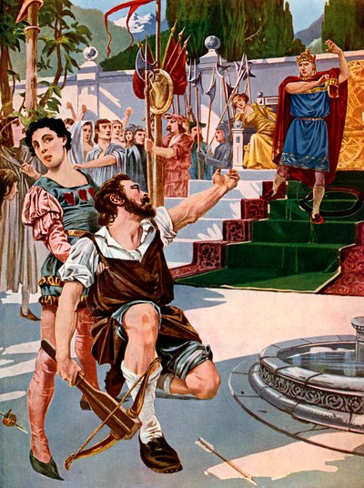 Guillermo Tell, Acto III escena iii de English School