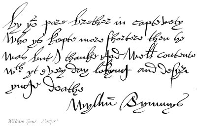 William Tyms, Mártir de English School