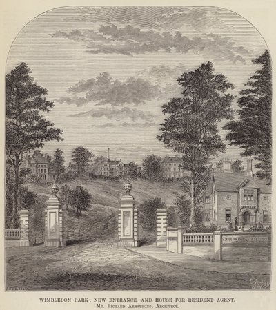 Parque Wimbledon, nueva entrada y casa para el agente residente de English School