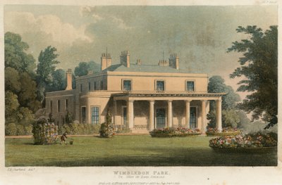 Parque de Wimbledon, la residencia del Conde Spencer de English School