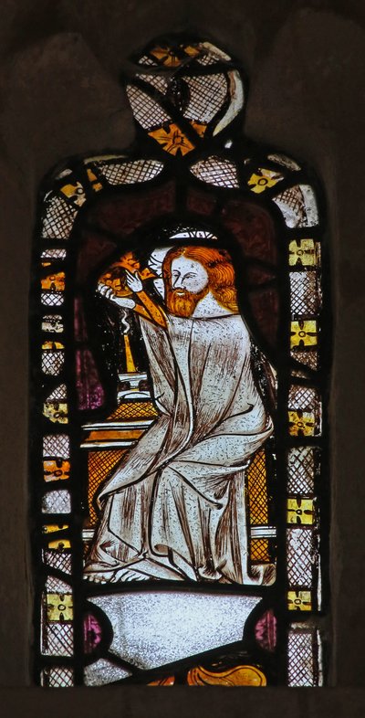 Ventana Ew Dios de la Coronación de la Virgen de English School
