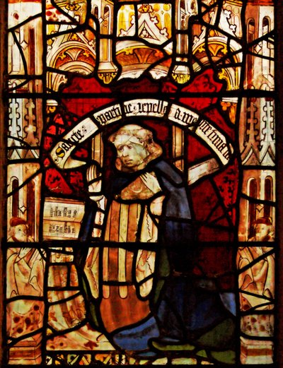 Ventana Nw que representa a un donante - Robert Semer de English School