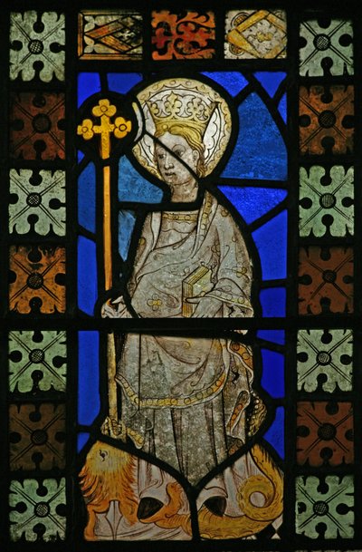 Ventana Sa que representa a Santa Margarita de English School