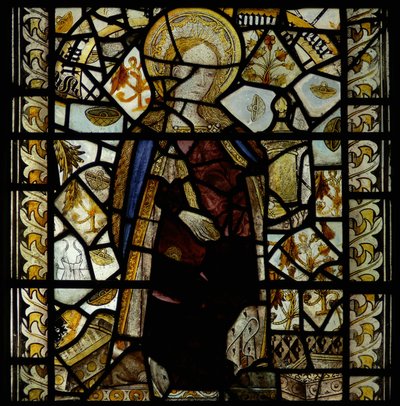 Ventana que representa a María Magdalena de English School