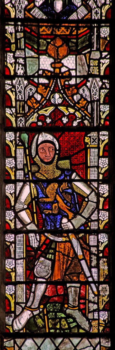 Ventana n4 que representa a Robert Fitzroy de English School