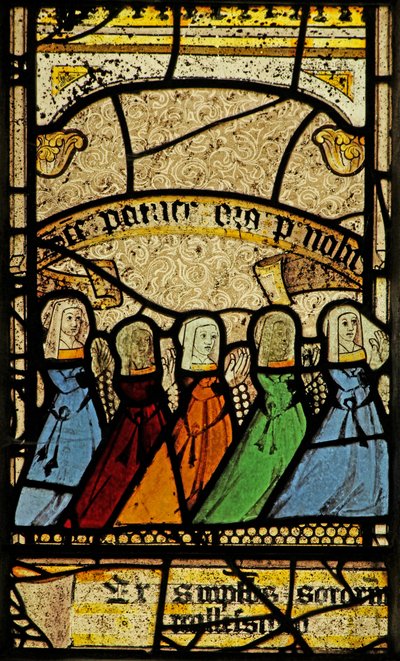 Ventana n4 que representa a los donantes de English School