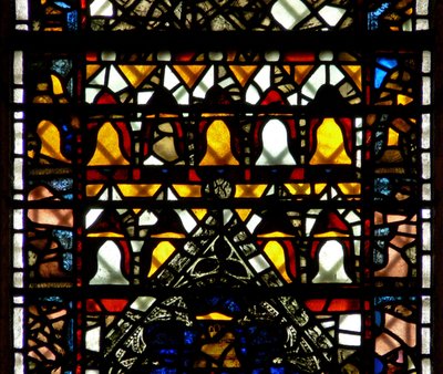 Ventana w41 que representa campanas de English School