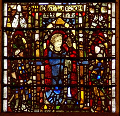 Ventana w42 que representa a Peter de Dene de English School