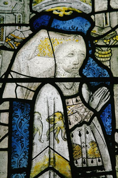 Ventana w5 que representa a un donante - Margaret Fray de English School
