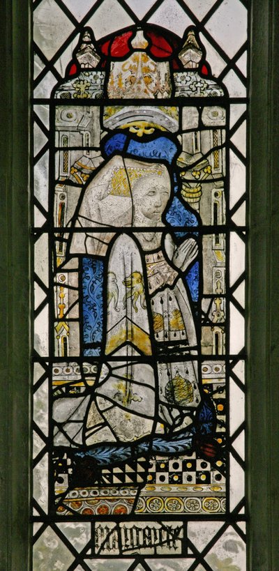 Ventana w5 que representa a un donante - Margaret Fray de English School