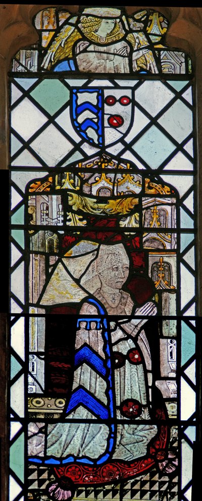 Ventana w7 que representa a un donante - Elinor Darcey de English School