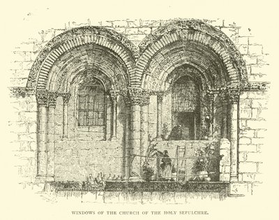 Ventanas de la Iglesia del Santo Sepulcro de English School