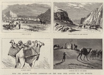Con la Comisión Fronteriza Afgana, en el camino de Quetta a Helmund de English School